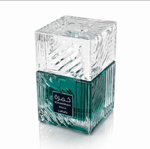 Lattafa Perfume Khamrah Waha EDP para Hombres y Mujeres 100 ml Fragancia Unisex de Alta Calidad