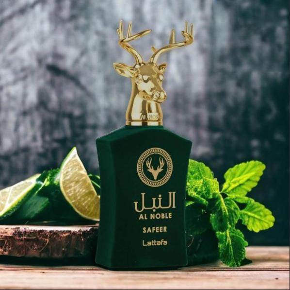 Lattafa Perfume Al Noble Safeer EDP para Hombres y Mujeres 100 ml Fragancia Unisex de Alta Calidad