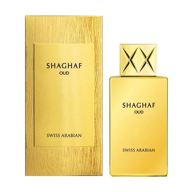 Swiss Arabian Perfume Shaghaf Oud EDP para Hombres y Mujeres 75 ml Fragancia Unisex de Alta Calidad