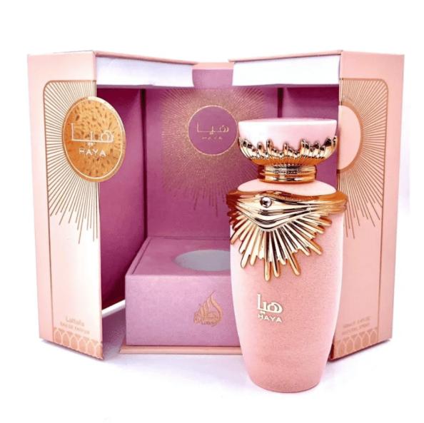 Lattafa Perfume Haya EDP para Mujeres 100 ml Fragancia Elegante y Aromática