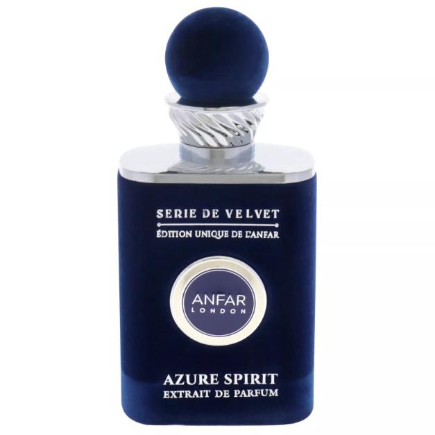 Anfar Perfume Azure Spirit ExDP para Hombres 100 ml Serie de Velvet Edición Única de Anfar London