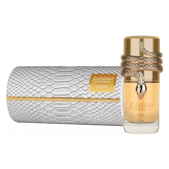 Lattafa Perfume Musamam White Intense EDP para Mujeres 100 ml Fragancia Intensa y Elegante