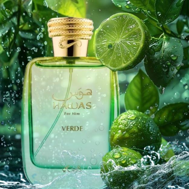 Rasasi Perfume Hawas Verde EDP para Hombres 100 ml Fragancia Masculina de Alta Calidad