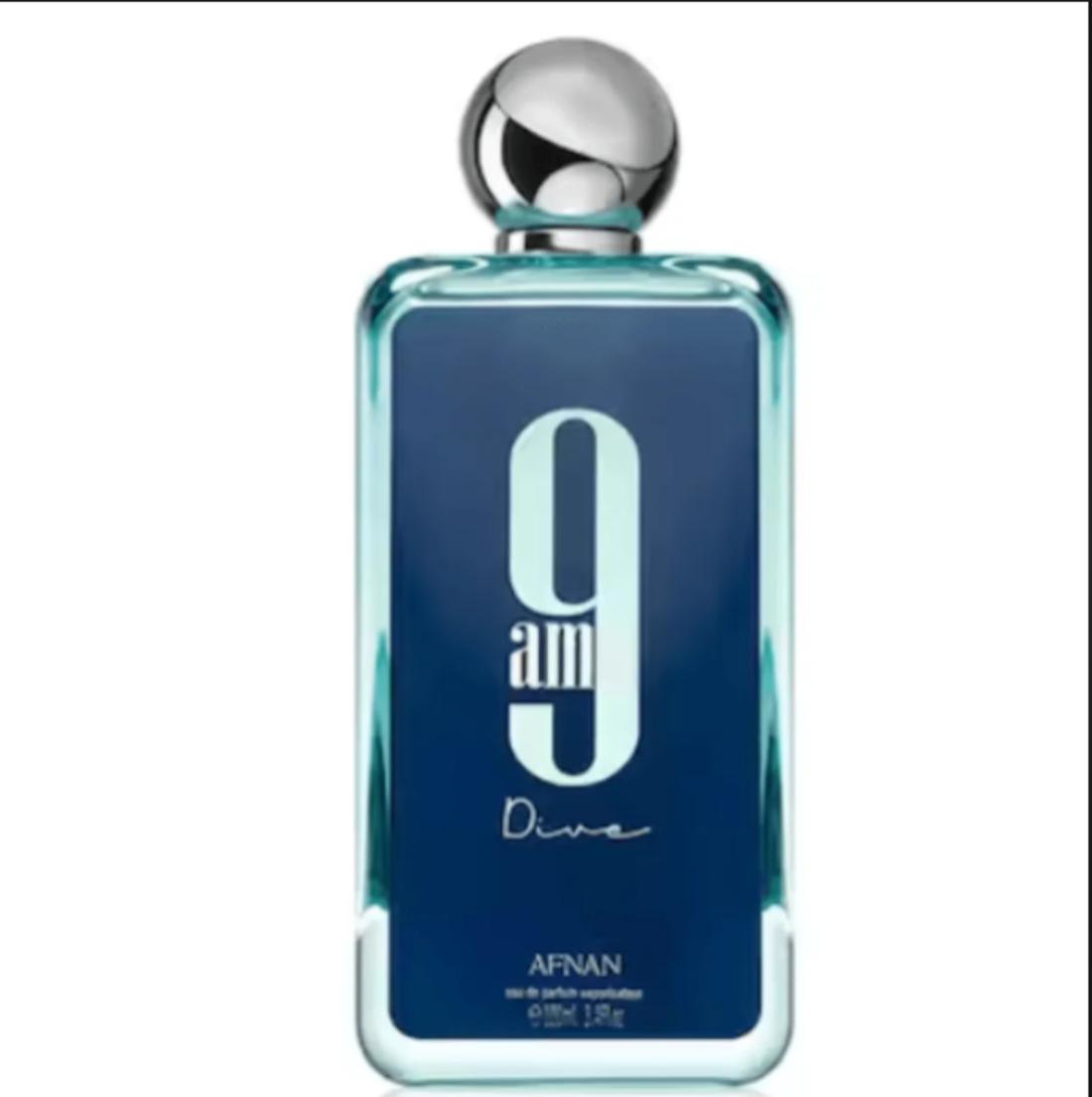 Afnan Perfume 9 AM Dive EDP para Hombres y Mujeres 100 ml Fragancia Unisex de Alta Calidad