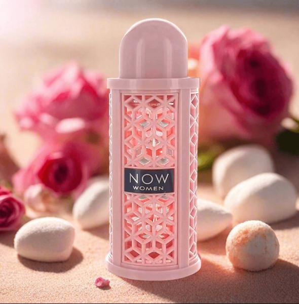 Lattafa Perfume Now Women Rave EDP para Mujeres 100 ml Fragancia Fresca y Atractiva para Ocasiones Especiales