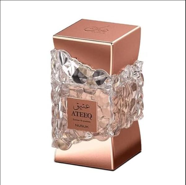 Nusuk Perfume Ateeq ExDP para Hombres y Mujeres 100 ml Fragancia Unisex de Calidad Superior