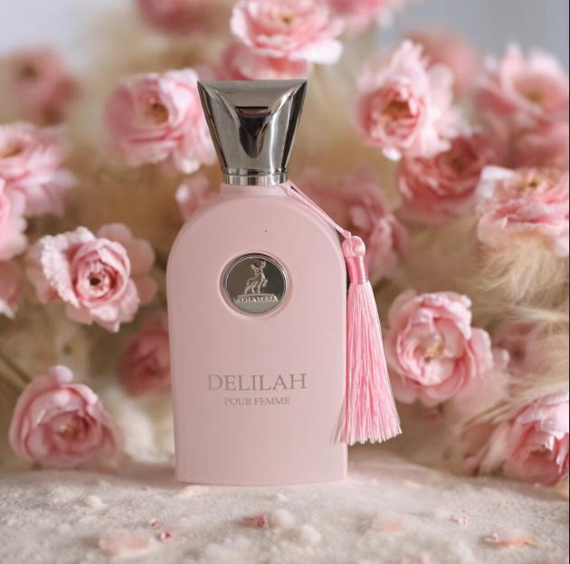 Maison Alhambra Perfume Delilah EDP para Mujeres 100 ml Fragancia Elegante y Aromática para Mujer