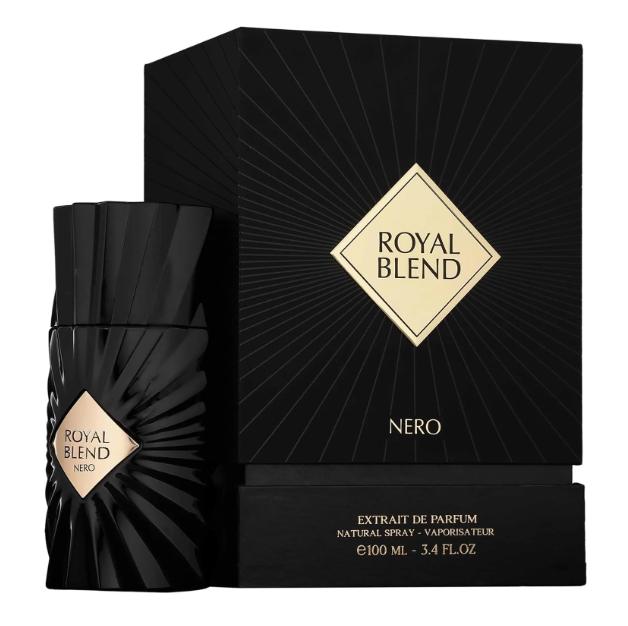 French Avenue Perfume Royal Blend Nero ExDP para Hombres y Mujeres 100 ml Fragancia Unisex de Calidad Superior