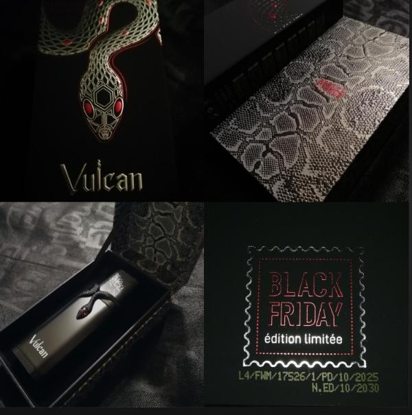 French Avenue Perfume Vulcan Black Friday ExDP para hombres 100 ml Fragancia Masculina de Alta Calidad