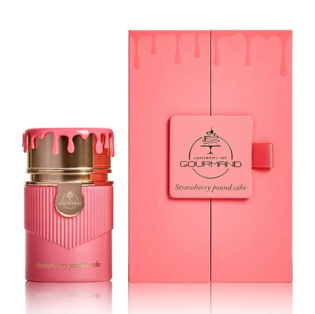 Paris Corner Perfume Strawberry Pound Cake EDP para Mujeres 100 ml Fragancia Dulce y Aromática