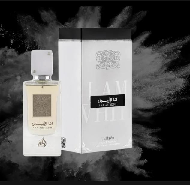 Lattafa Perfume Ana Abiyedh EDP para Hombres y Mujeres 60 ml Fragancia Unisex de Alta Calidad