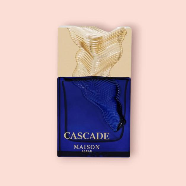 Maison Asrar Perfume Cascade EDP para Hombres y Mujeres 100 ml Eau de Parfum Unisex Fragancia Versátil