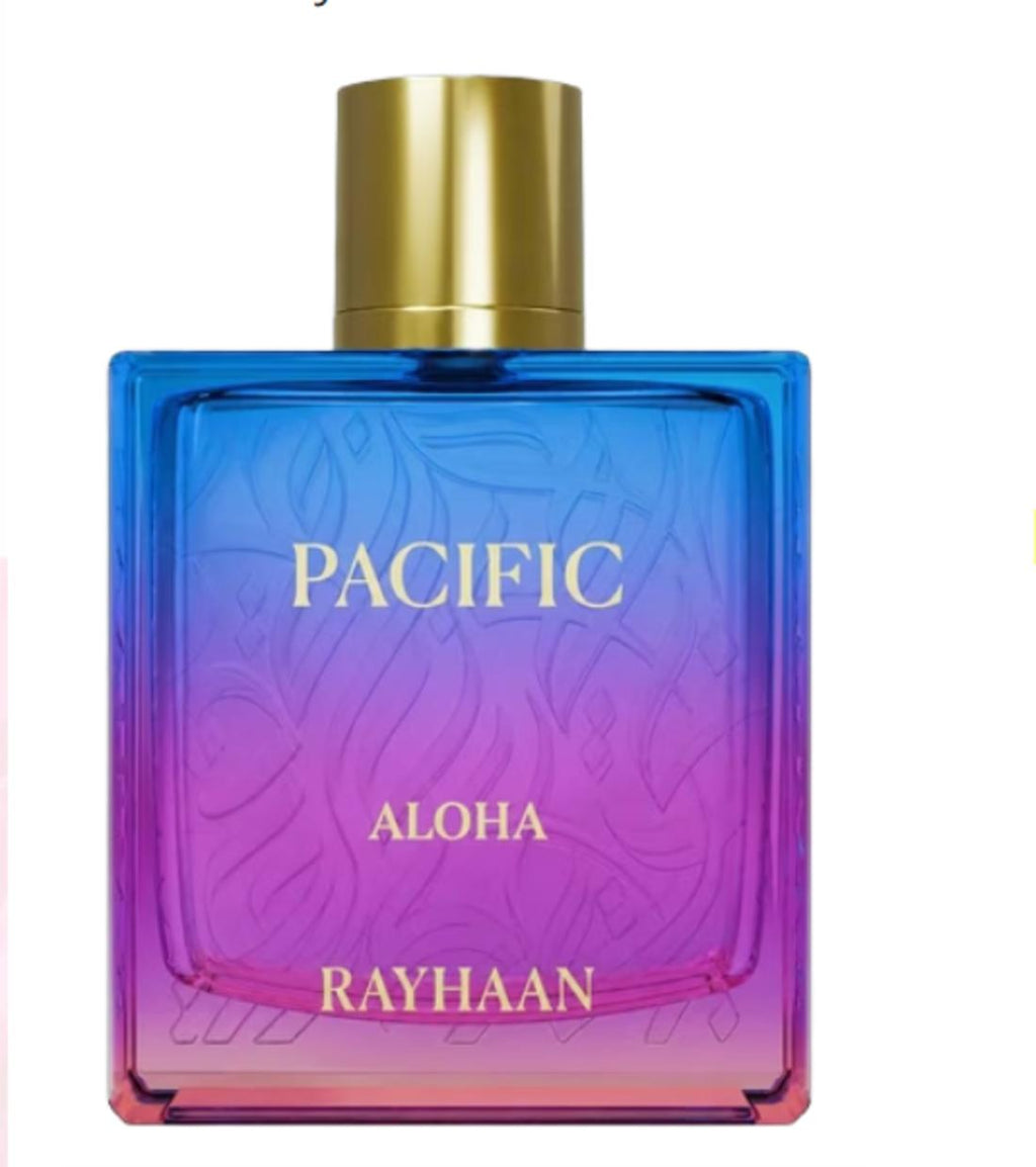 Rayhaan Perfume Pacific Aloha EDP 100 ml para Hombres y Mujeres Fragancia Unisex de Rayhaan