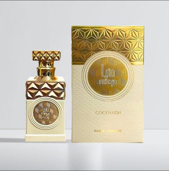 Minya Coco Lush EDP 100 ml para Hombres y Mujeres Fragancia Unisex de Paris Corner Perfume de Calidad Superior