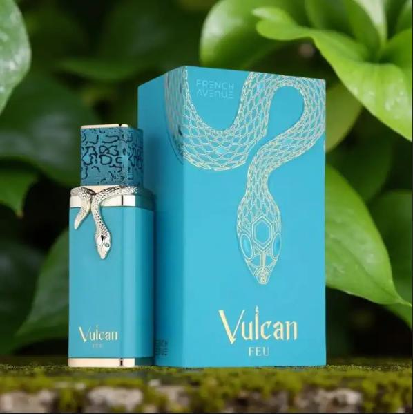 French Avenue Perfume Vulcan Feu EDP para Hombres 100 ml Fragancia Masculina de Alta Calidad