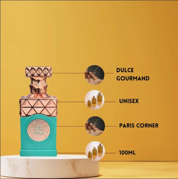 Paris Corner Perfume Minya EDP para Hombres y Mujeres 100 ml Fragancia Unisex de Alta Calidad
