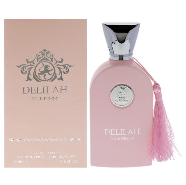 Maison Alhambra Perfume Delilah EDP para Mujeres 100 ml Fragancia Elegante y Aromática para Mujer