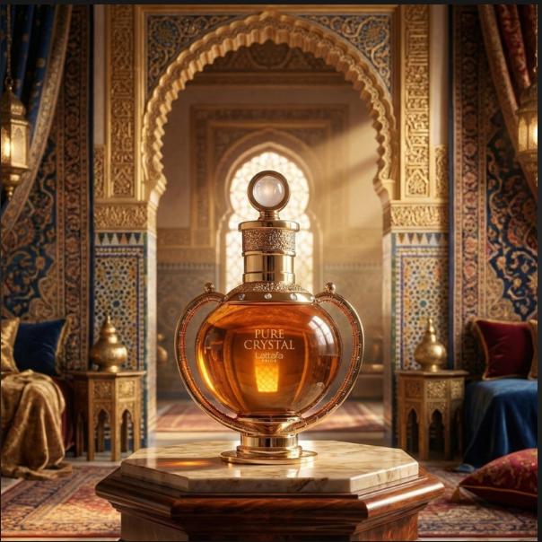 Lattafa Perfume Pure Crystal EDP para Hombres y Mujeres 100 ml Fragancia Unisex de Alta Calidad