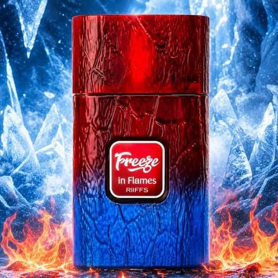 Riiffs Perfume Freeze in Flames ExDP para Hombres y Mujeres 100 ml Fragancia Unisex de Alta Calidad
