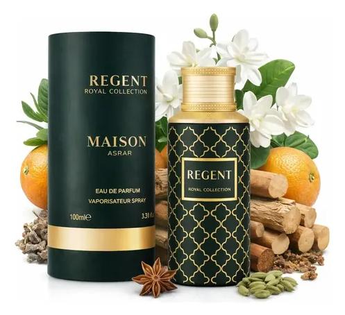 Maison Asrar Perfume Regent EDP 100 ml para Hombres y Mujeres Colección Real de Maison Asrar
