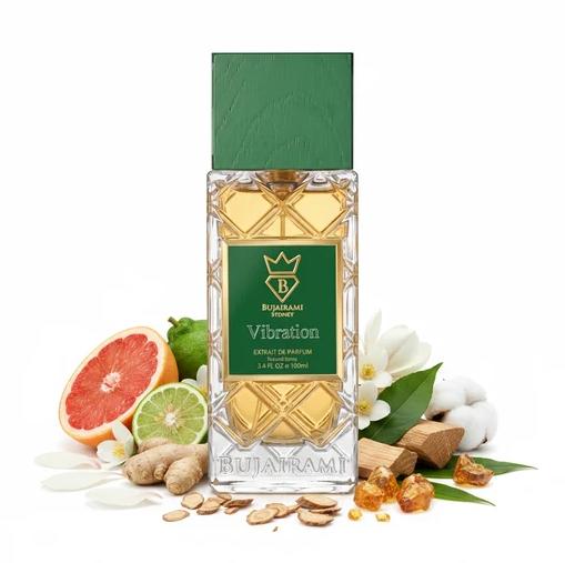 Bujairami Perfume Vibration ExDP para Hombres y Mujeres 100 ml Fragancia Unisex de Calidad Superior
