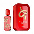 French Avenue Perfume Veneno Scarlet ExDP para Hombres y Mujeres 100 ml Fragancia Unisex con Diseño de Serpiente Dorada