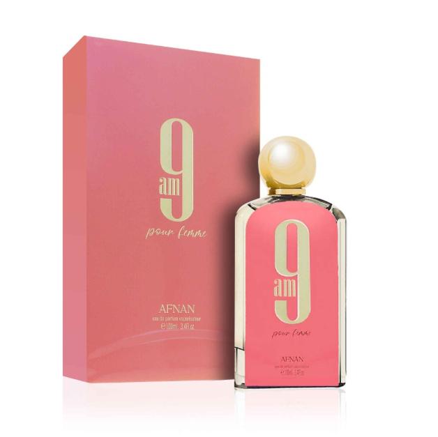 Afnan Perfume 9 AM EDP para Mujeres 100 ml Fragancia Fresca y Atractiva para Mujeres Modernas