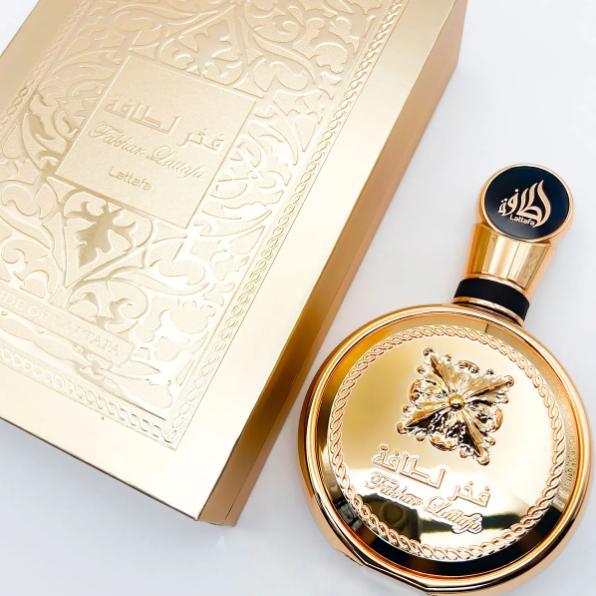 Lattafa Perfume Fakhar Gold Extrait EDP para Hombres 100 ml Fragancia Masculina de Alta Calidad