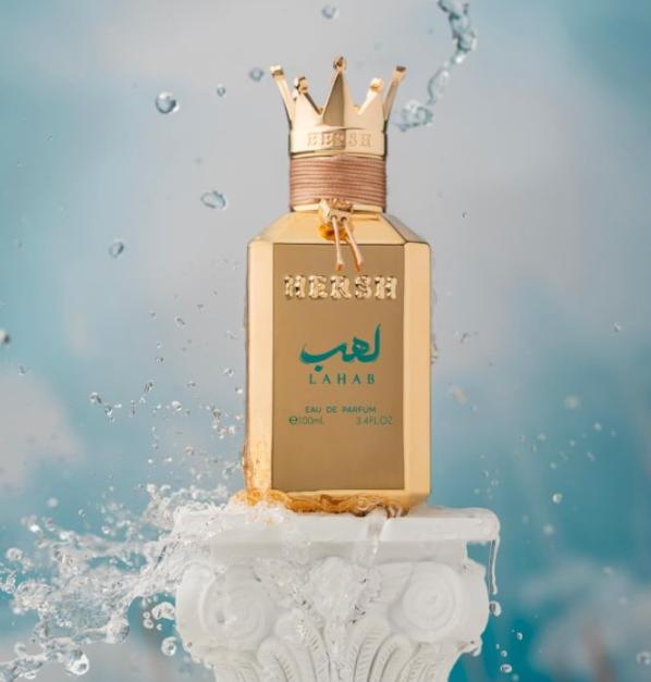 Hersh Perfume Lahab de Al Ezz Oud EDP para Hombres y Mujeres 100 ml Fragancia Unisex de Calidad Superior