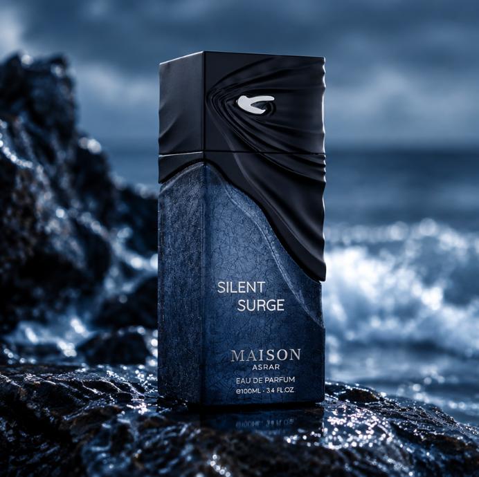 Maison Asrar Perfume Silent Surge EDP para Hombres y Mujeres 100 ml Fragancia Unisex de Alta Calidad