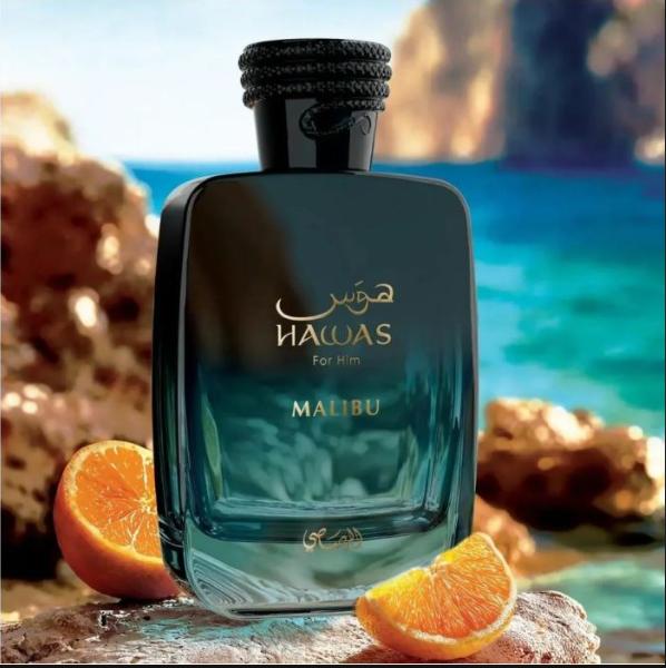 Rasasi Perfume Hawas for Him Malibu EDP para hombres de 100 ml Fragancia Masculina de Alta Calidad
