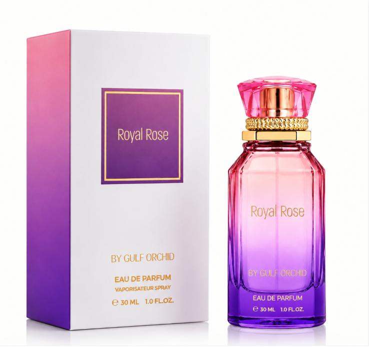 Gulf Orchid Perfume Royal Rose EDP para Mujeres 30 ml Fragancia Elegante y Aromática