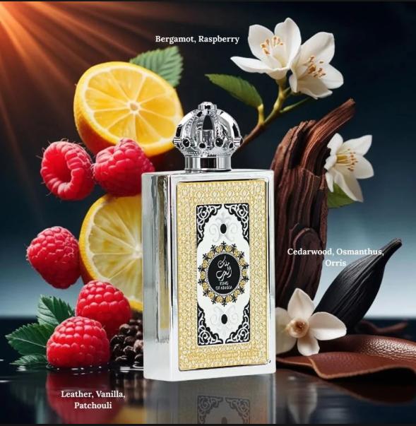Lattafa Perfume King of Arabia EDP para Hombres 100 ml Fragancia Masculina de Alta Calidad