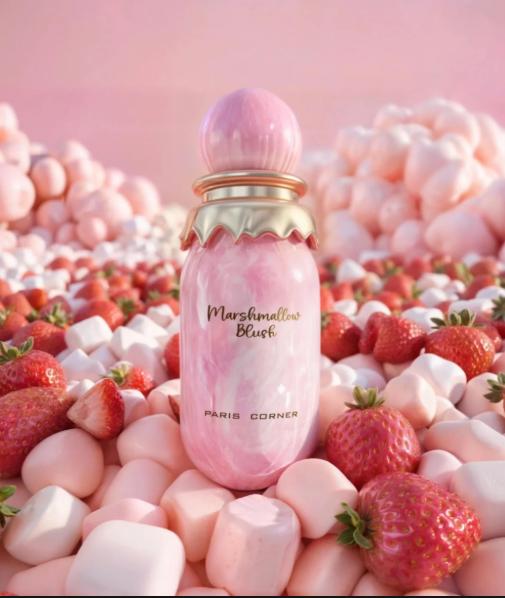 Paris Corner Perfume Marshmallow Blush EDP para Mujeres 100 ml Fragancia Dulce y Romántica