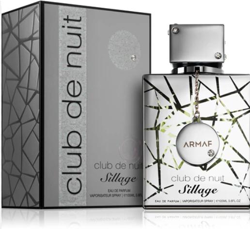 Armaf Perfume Club de Nuit Sillage EDP para Hombres de 105 ml - Fragancia Elegante y Aromática