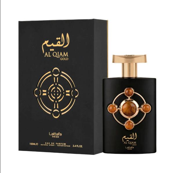 Lattafa Perfume Al Qiam Gold EDP para Hombres y Mujeres 100 ml Fragancia Unisex de Alta Calidad