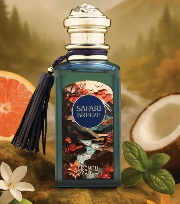French Avenue Perfume Safari Breeze ExDP para Hombres y Mujeres de 100 ml Aroma Fresco y Aventurero