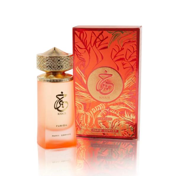 Paris Corner Perfume Khair Fusion EDP para Hombres y Mujeres 100 ml Fragancia Unisex de Alta Calidad