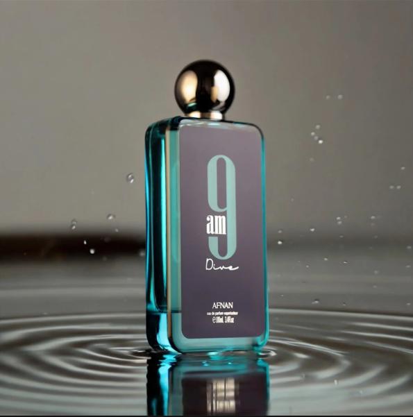 Afnan Perfume 9 AM Dive EDP para Hombres y Mujeres 100 ml Fragancia Unisex de Alta Calidad