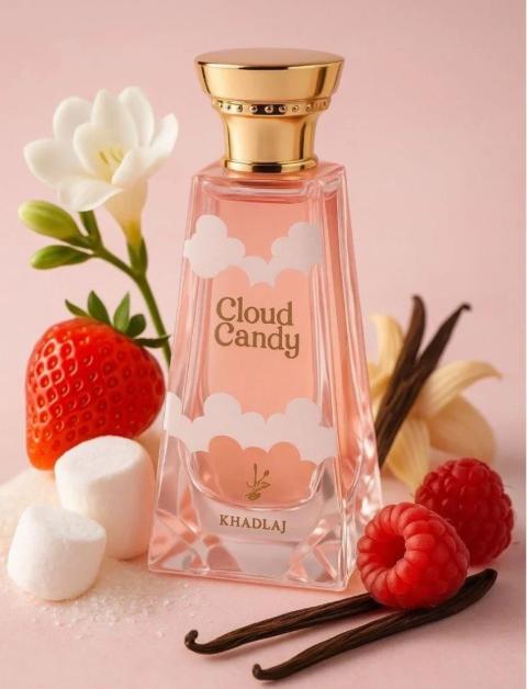 Khadlaj Perfume Cloud Candy ExDP para Mujeres 100 ml Fragancia Dulce y Aromática para un Toque Especial