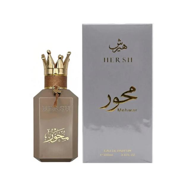 Perfume Hersh Mehwar EDP para hombres y mujeres de 100 ml de Alezz Oud