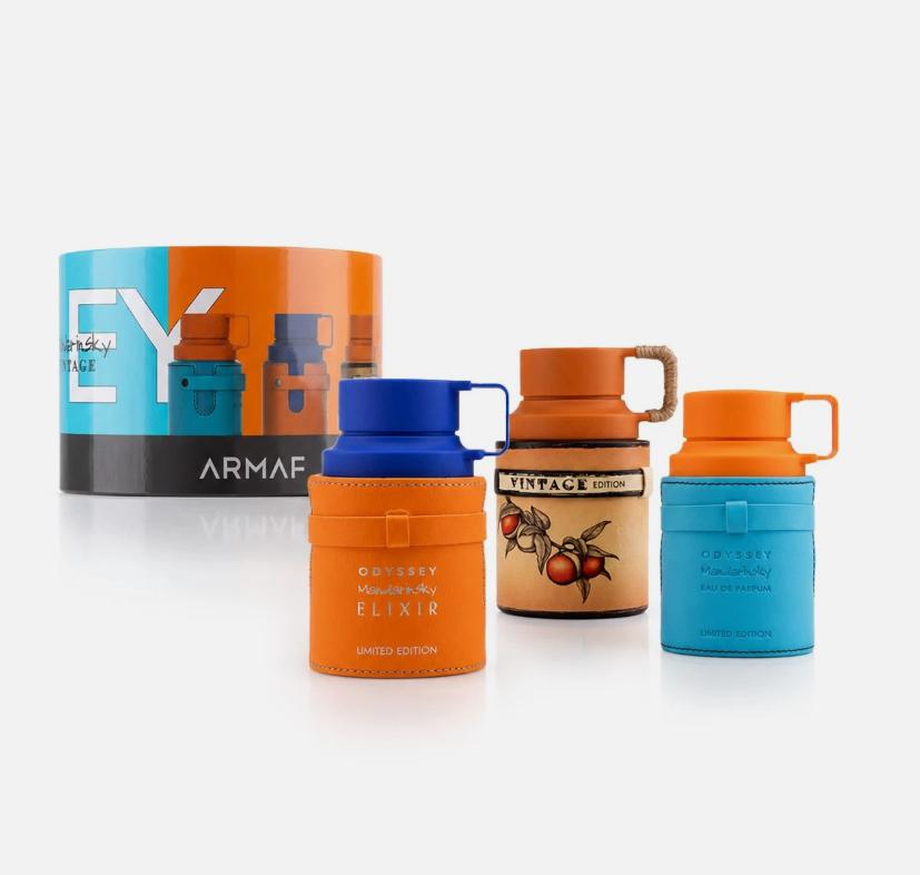 Armaf Set de Perfumes Wheel of Odyssey Mandarin Sky EDP para Hombres 3x30ml Edición Limitada