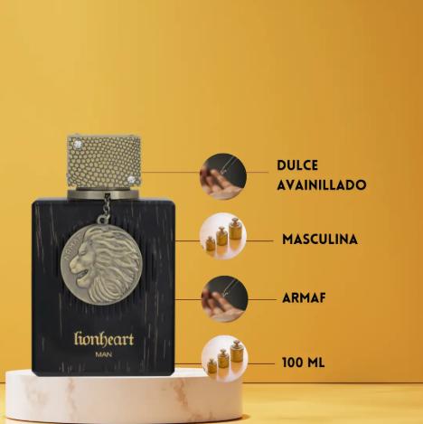 Perfume Club de Nuit Lionheart Man EDP para hombres de 100 ml de Armaf