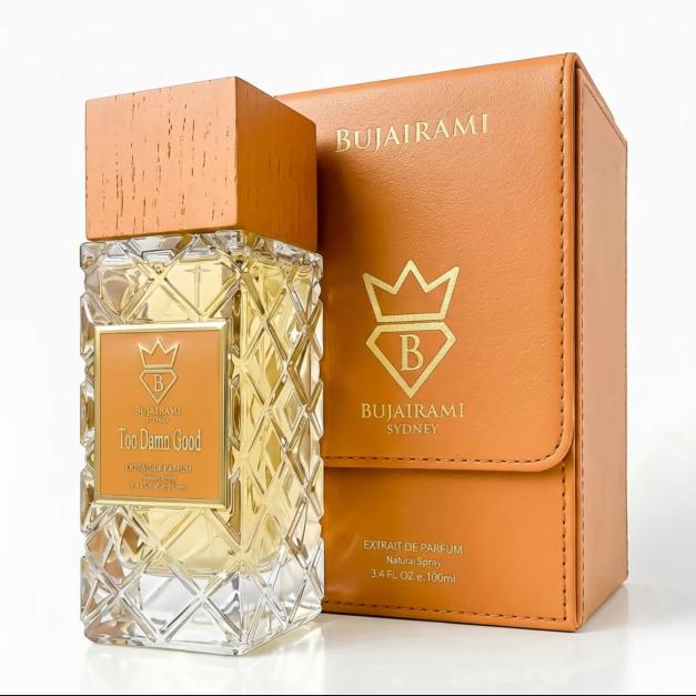 Bujairami Perfume Too Damn Good ExDP para Hombres y Mujeres 100 ml Fragancia Unisex de Calidad Superior