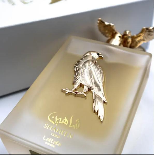 Lattafa Perfume Shaheen Gold EDP para Hombres y Mujeres 100 ml Fragancia Unisex de Alta Calidad
