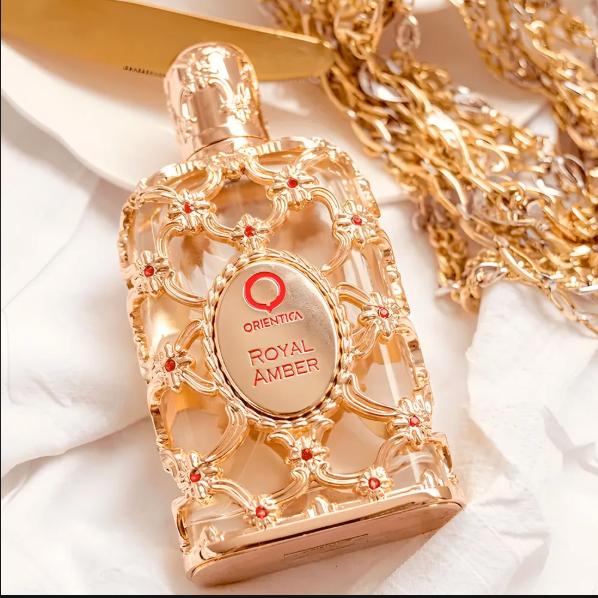 Orientica Perfume Royal Amber EDP para Hombres y Mujeres 80 ml Fragancia Unisex de Calidad Superior