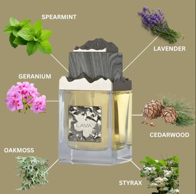 Maison Alhambra Perfume Lava EDP 100 ml para Hombres y Mujeres Fragancia Unisex de Alta Calidad