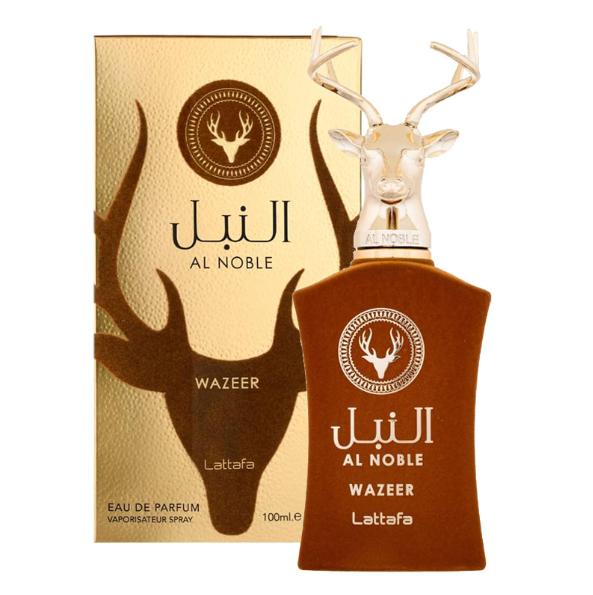 Lattafa Perfume Al Noble Wazeer EDP para Hombres y Mujeres 100 ml Fragancia Unisex de Alta Calidad