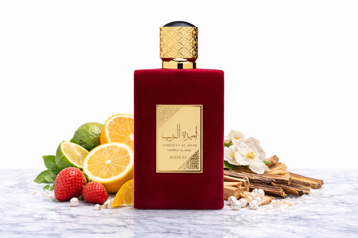 Perfume Ameerat Al Arab Lattafa 100ml – Floral, Fresco y Limpio | Mujer