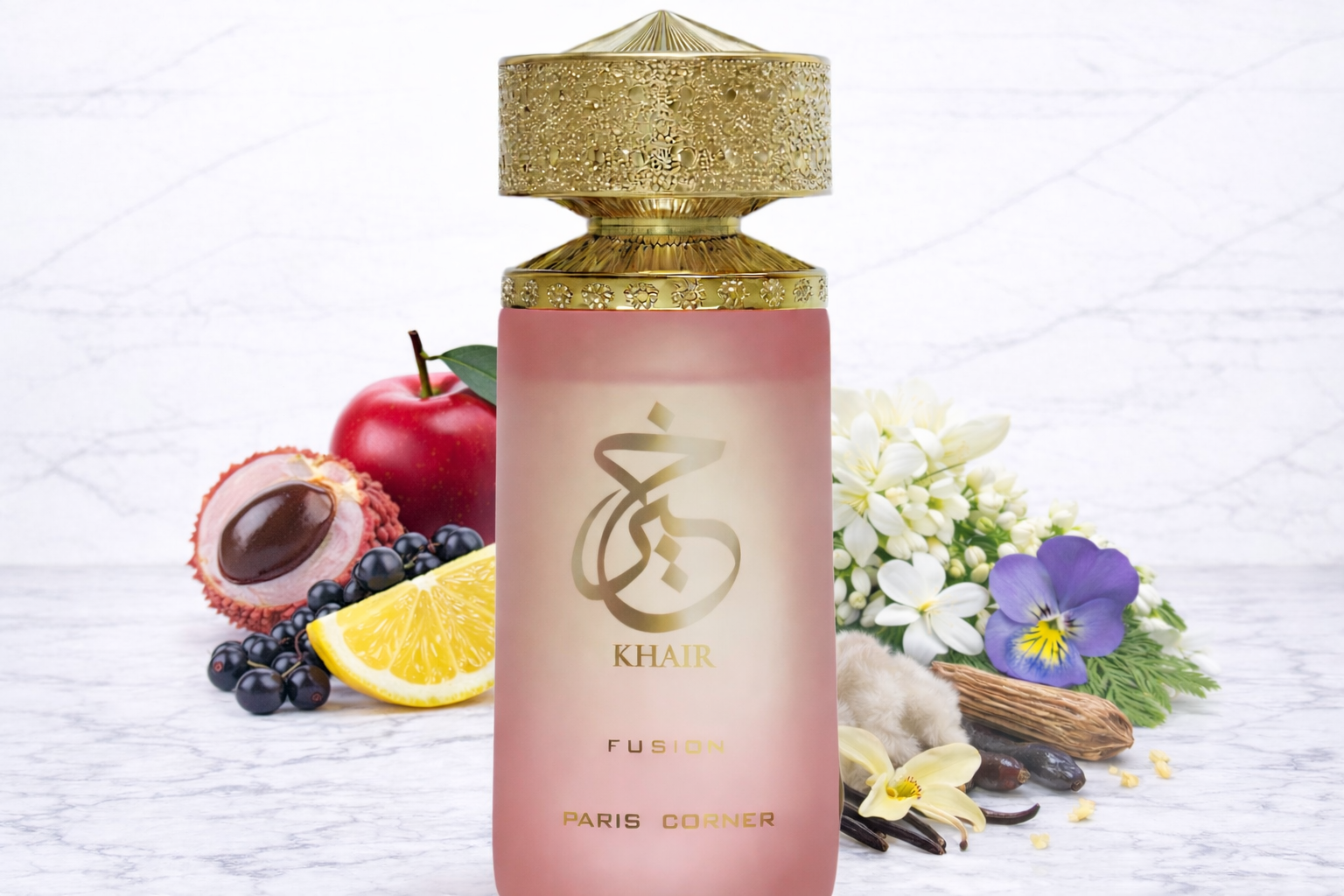 Perfume Khair Fusion Paris Corner 100ml – Dulce, Afrutado y Cremoso | Mujer